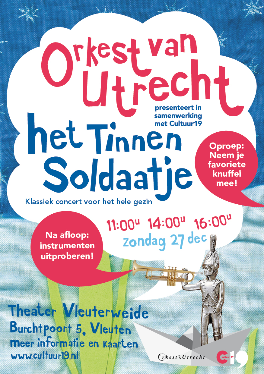 Orkest van Utrecht speelt Het Tinnen Soldaatje