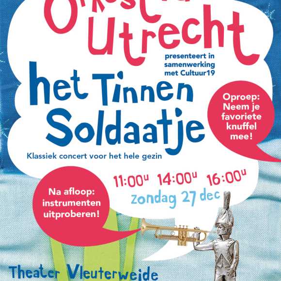 Orkest van Utrecht speelt Het Tinnen Soldaatje